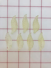 Decorative Gems - 1.25-inch Leaf Design Acrylic 7-Pack Close-Out